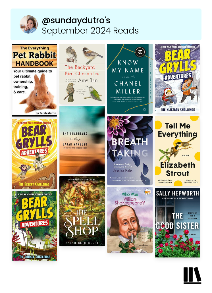Whatcha Readin' September 2024